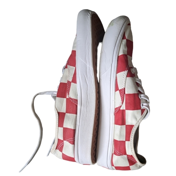 VANS Off the Wall Comfy Cush check sneakers low shoes preppy artsy mens 9 - Picture 3 of 16